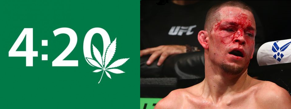 420 - MyMMANews Nate Diaz medically suspended until 4/20.