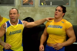 Wanderlei Silva and Gabi Garcia