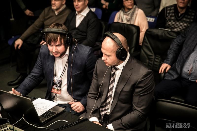 Living legend and WMMAA Honorary President Fedor Emelianenko served as color commentator for the broadcast of the recent 2015 Russian MMA Super Cup