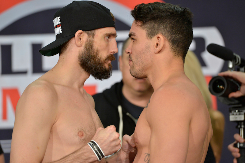 Bellator Lightweight Feature Bout: Ryan Couture (155) vs. Patricky “Pitbull” Freire (155.4)