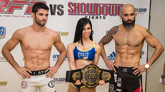 Lightweight Title: Thiago Moises 6-1 (154.0) vs. David Castillo 19-7 (155.0)