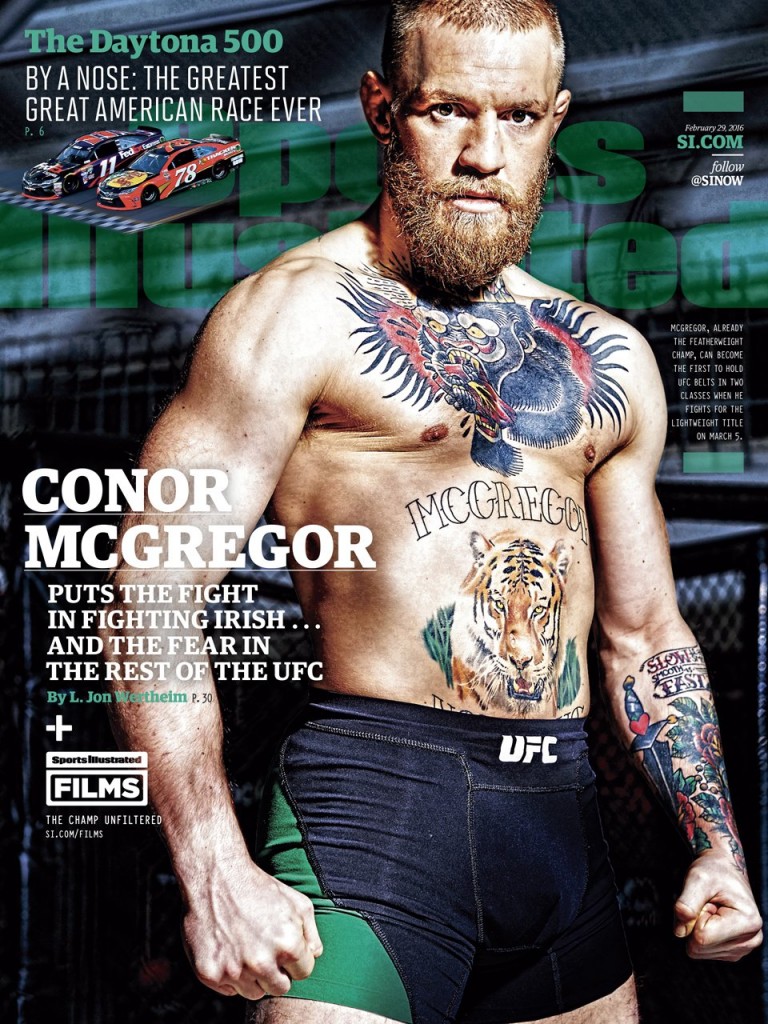 Conor McGregor on Sports Illustrated