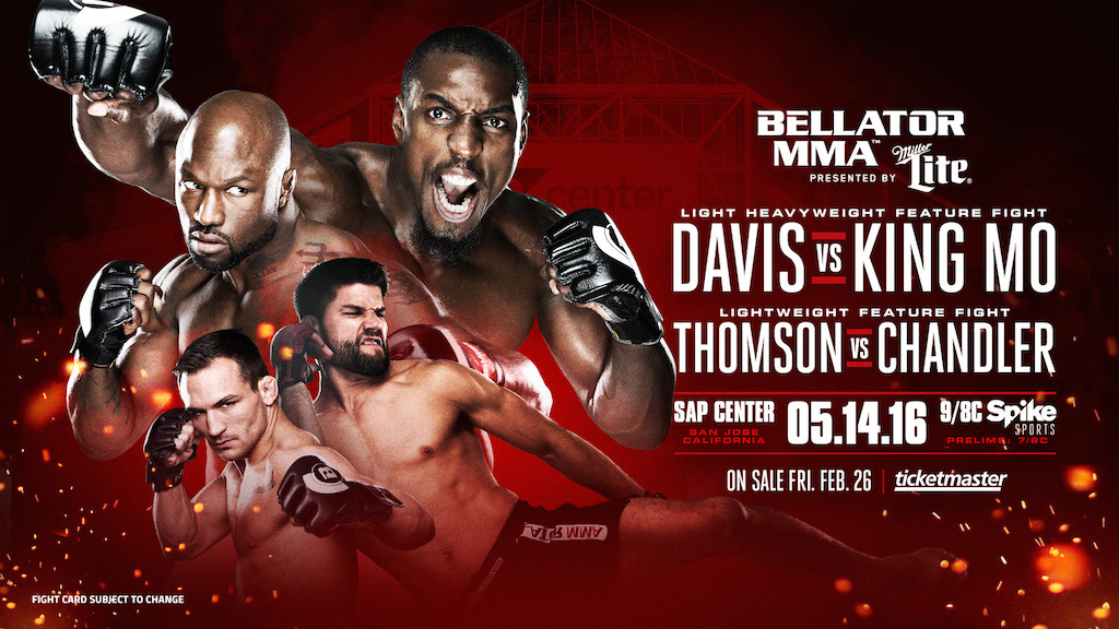Bellator MMA Returns Home to San Jose on May 14