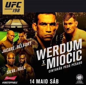 UFC 198 Fabricio Werdum vs Stipe Miocic