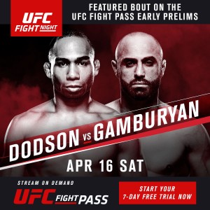 Dodson vs Gamburyan