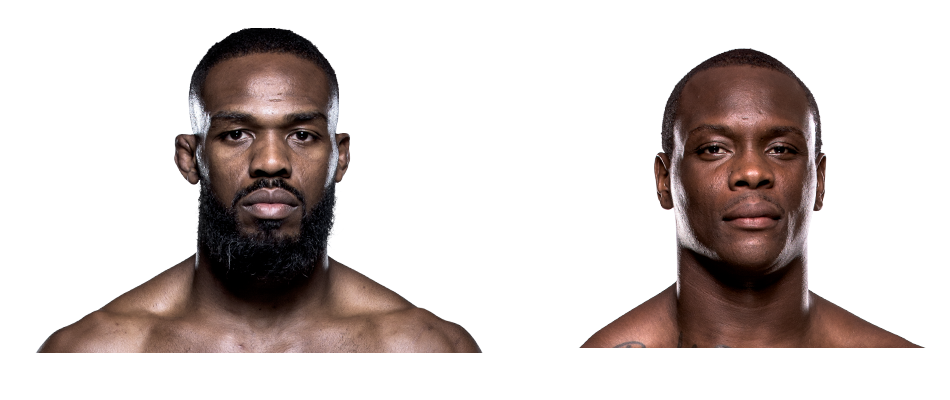 Ovince Saints Preux and Jon Jones