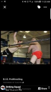 Ken Sweeney wrestling