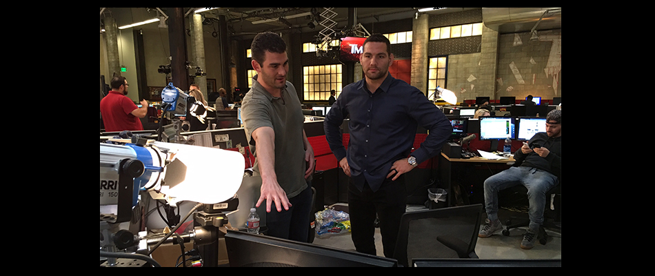 Chris Weidman hosts TMZ Sports