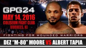 Desmond Moore fights at GPG 24
