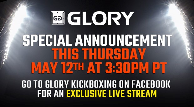 GLORY special announcement Facebook press conference