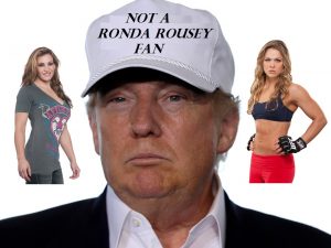 Donald Trump not a Ronda Rousey fan